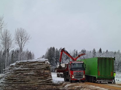 Wood Chip Production in Estonia